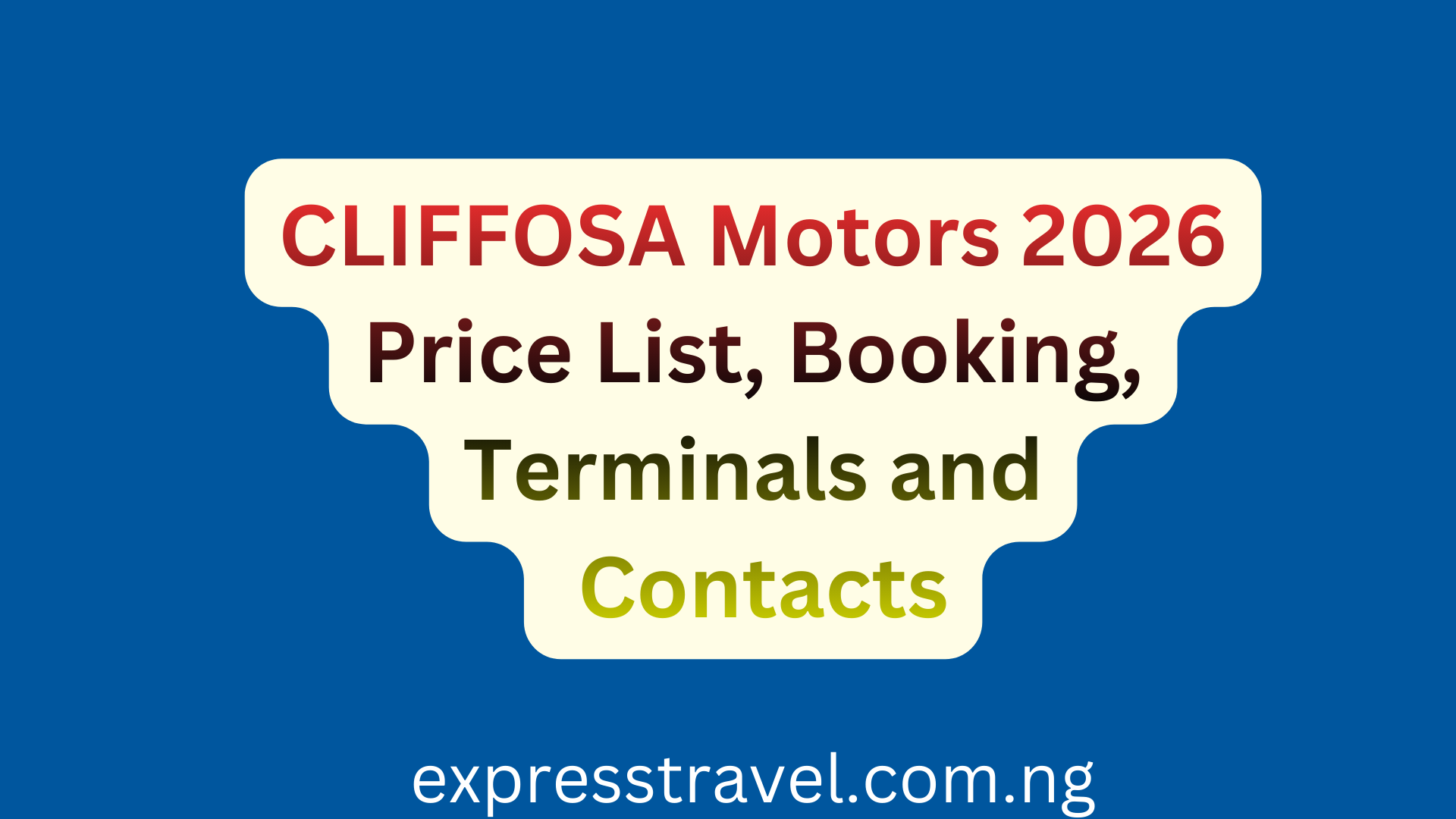 CLIFFOSA Motors